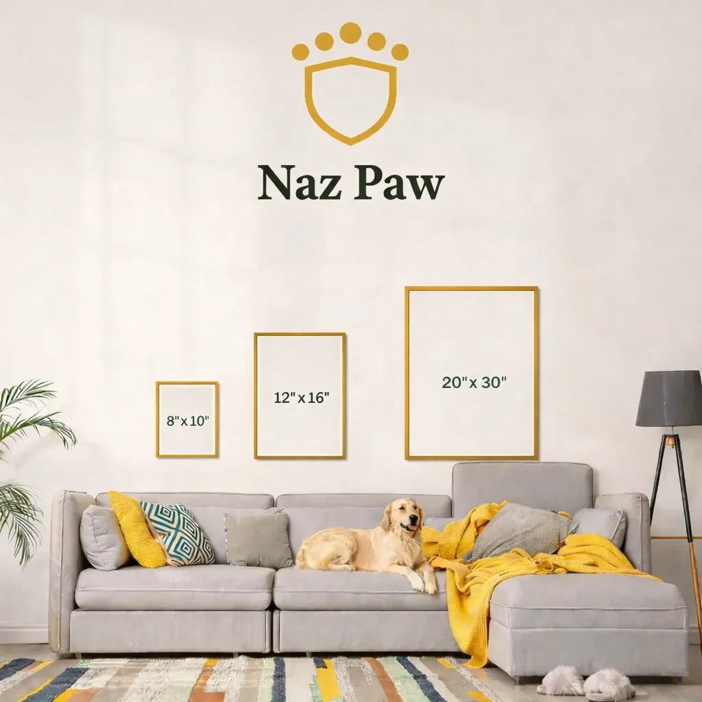 Custom Royal Pet Portrait - The King Pet Portrait