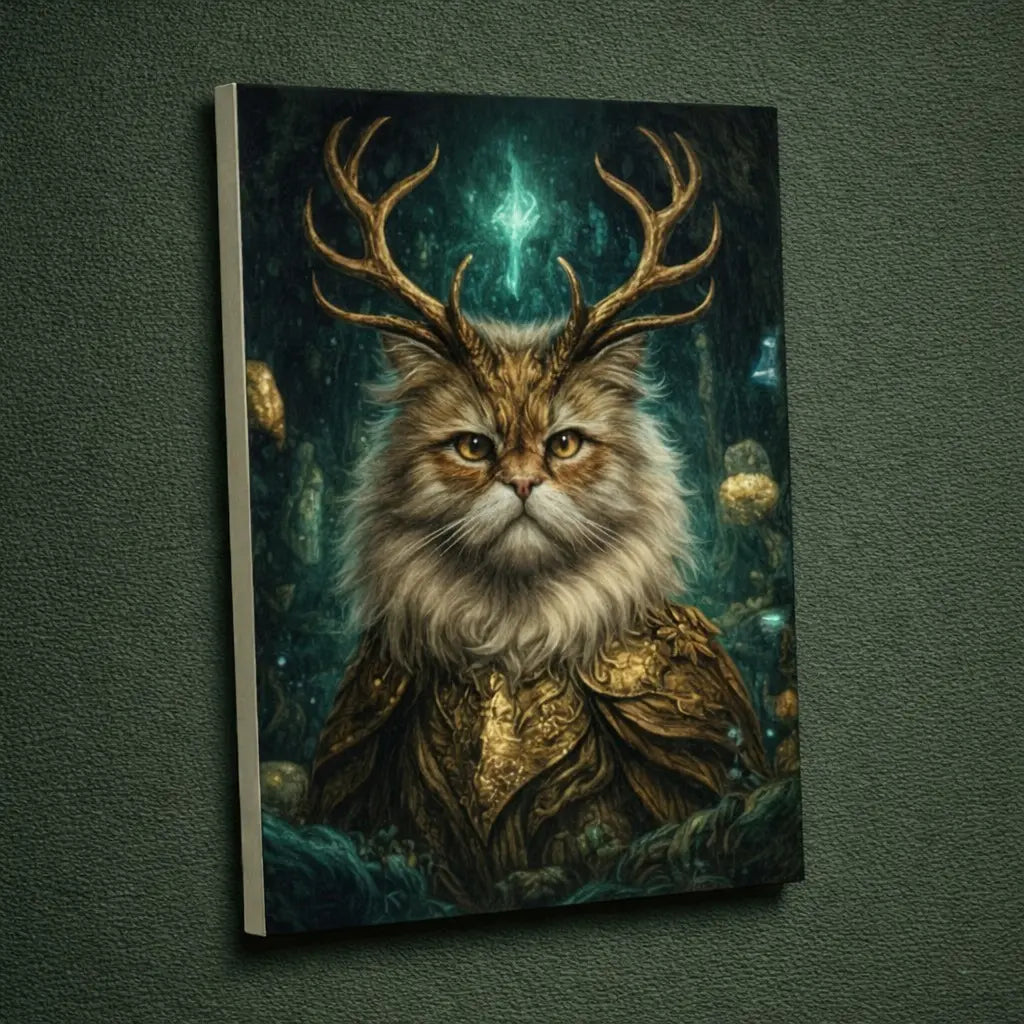 Custom Surreal Pet Portrait – Animalcore Style Nazpaw