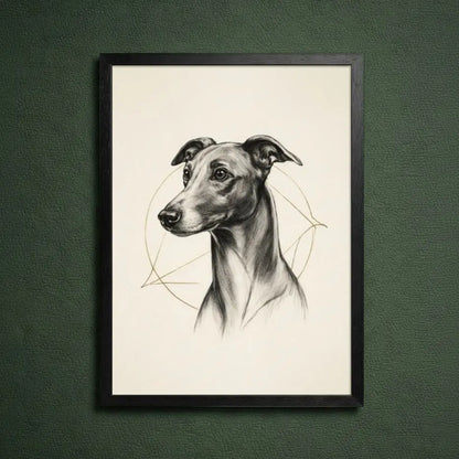 Modern Minimalist Pet Portrait — Timeless & Refined Nazpaw