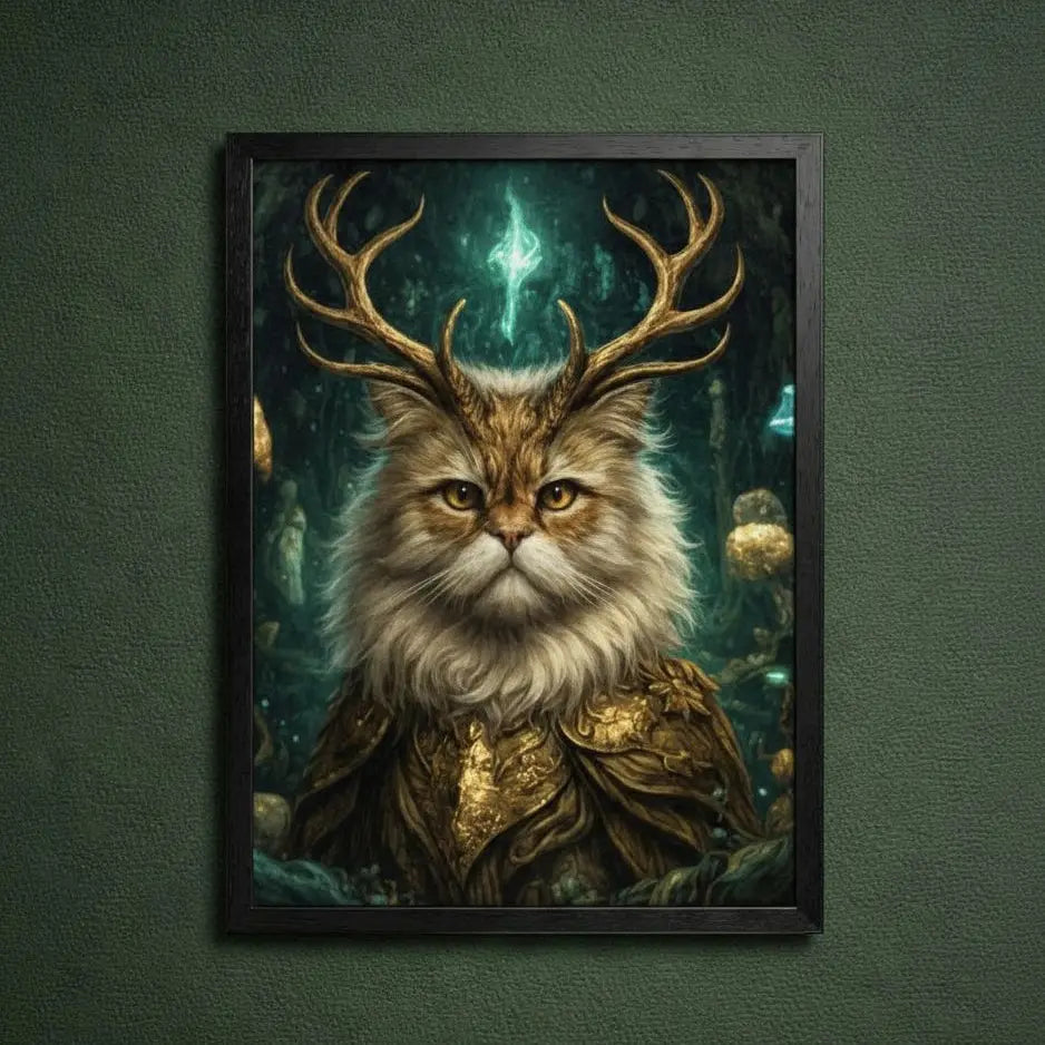 Custom Surreal Pet Portrait – Animalcore Style Nazpaw