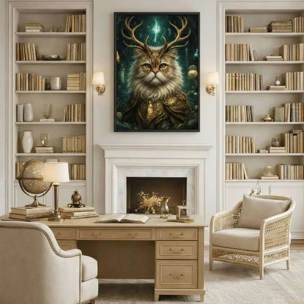 Custom Surreal Pet Portrait – Animalcore Style Nazpaw