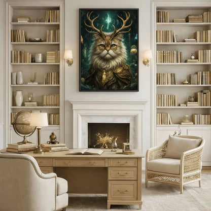 Custom Surreal Pet Portrait – Animalcore Style Nazpaw